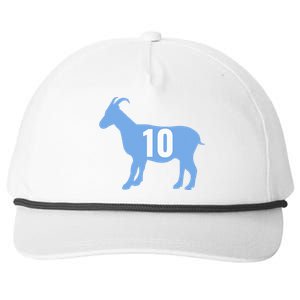 Soccer Goat 10 Argentina Snapback Five-Panel Rope Hat