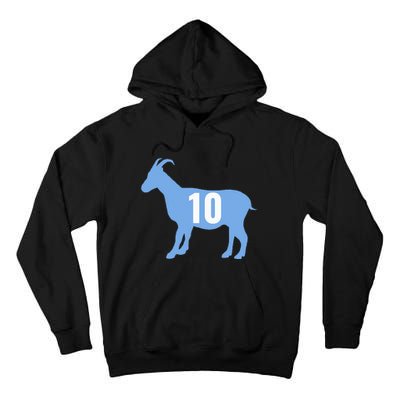 Soccer Goat 10 Argentina Tall Hoodie