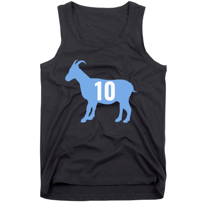 Soccer Goat 10 Argentina Tank Top