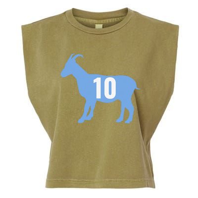 Soccer Goat 10 Argentina Garment-Dyed Women's Muscle Tee