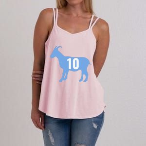 Soccer Goat 10 Argentina Women's Strappy Tank