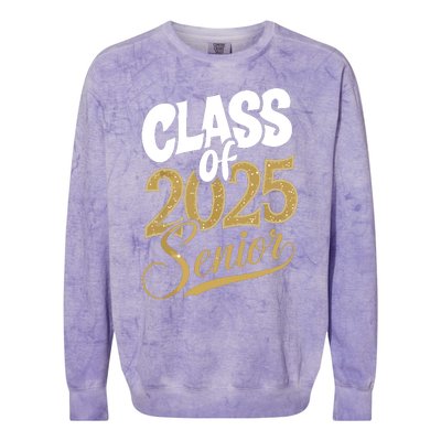 Seniors Graduation 2025 Colorblast Crewneck Sweatshirt