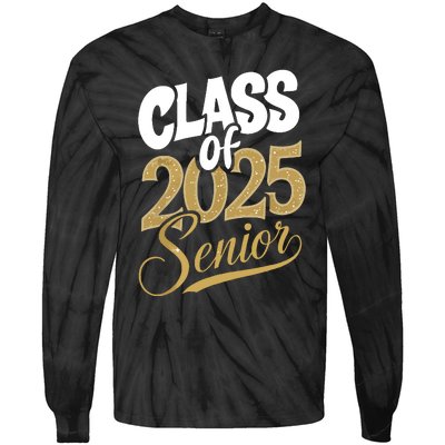 Seniors Graduation 2025 Tie-Dye Long Sleeve Shirt