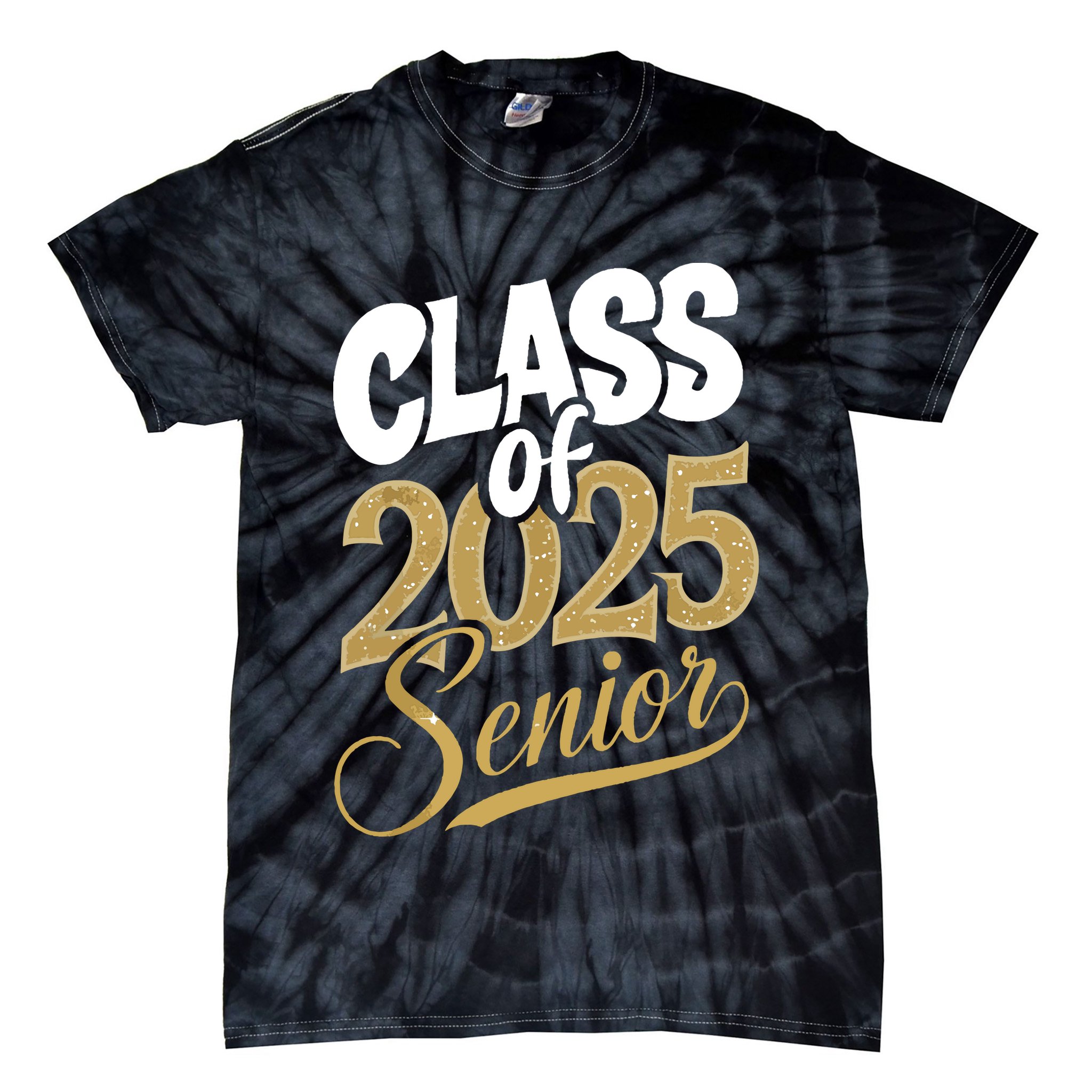 Seniors Graduation 2025 Tie-Dye T-Shirt