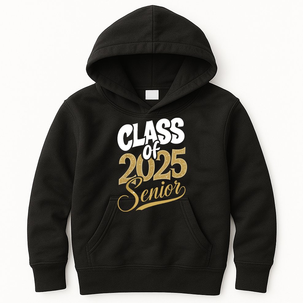 Seniors Graduation 2025 Kids Hoodie