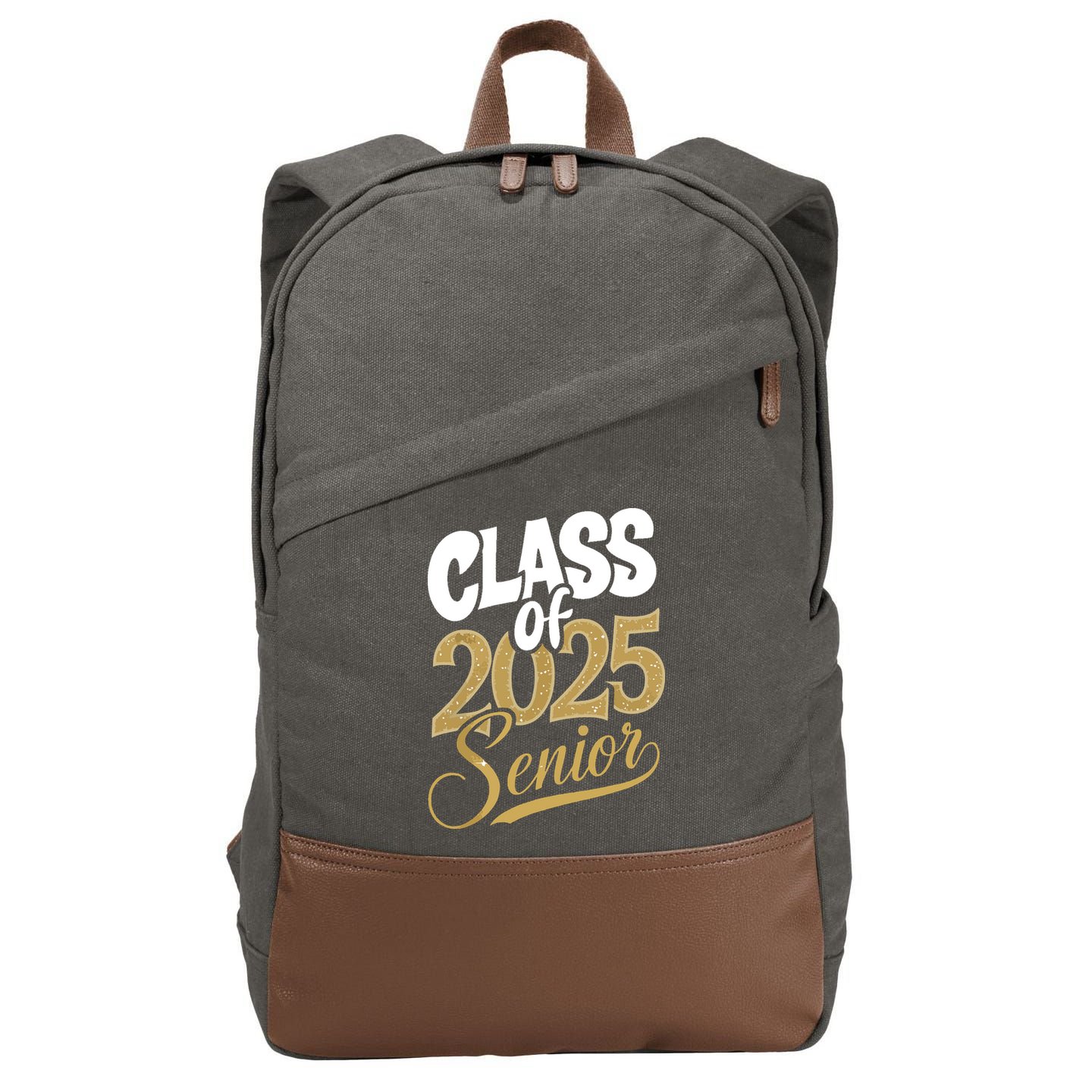 Seniors Graduation 2025 Cotton Canvas Backpack