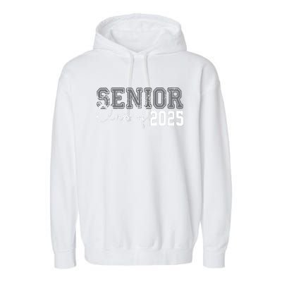 Seniors Graduation 2025 Senior 25 Garment-Dyed Fleece Hoodie