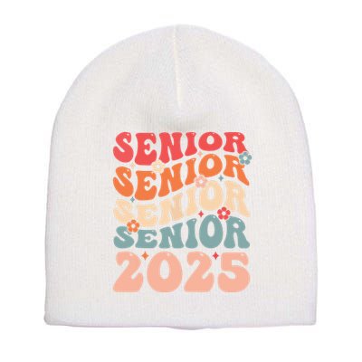 Seniors Graduation 2025 Short Acrylic Beanie