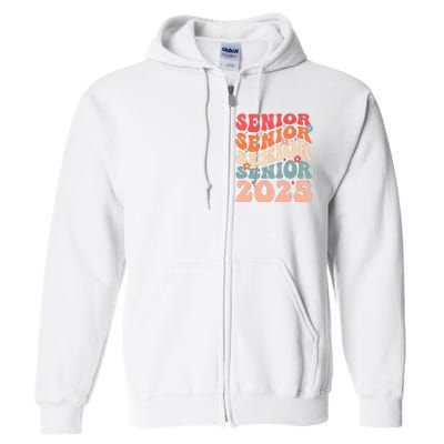 Seniors Graduation 2025 Full Zip Hoodie