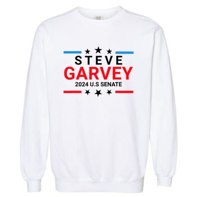 Steve Garvey 2024 For Us Senate California Ca Garment-Dyed Sweatshirt