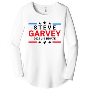 Steve Garvey 2024 For Us Senate California Ca Women's Perfect Tri Tunic Long Sleeve Shirt