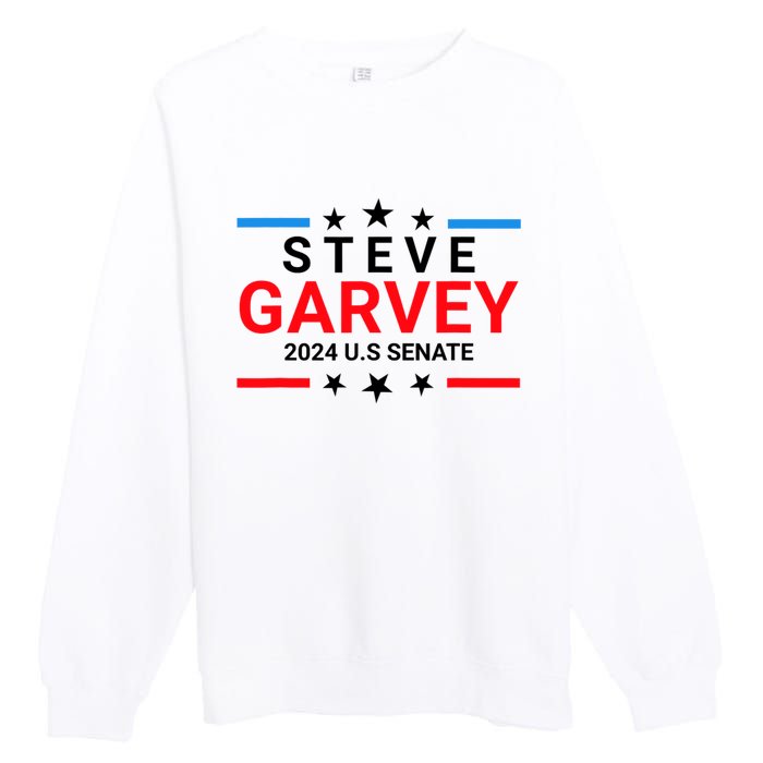 Steve Garvey 2024 For Us Senate California Ca Premium Crewneck Sweatshirt