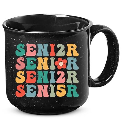 Senior Graduation 2025 Back To School For Teacher Student 15oz Campfire Ceramic Mug