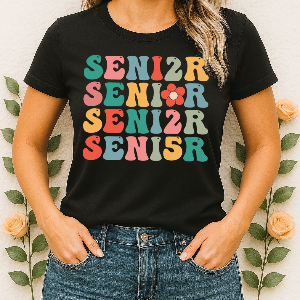 Senior Graduation 2025 Back To School For Teacher Student Womens T-Shirt