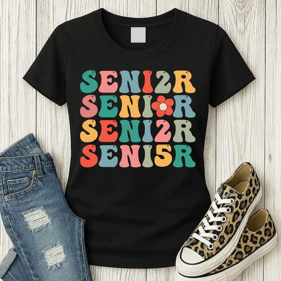Senior Graduation 2025 Back To School For Teacher Student Womens T-Shirt