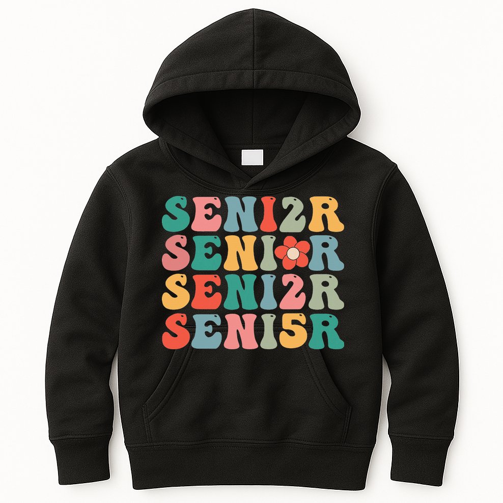 Senior Graduation 2025 Back To School For Teacher Student Kids Hoodie