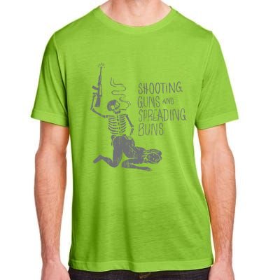 Shooting Guns And Spreading Buns Tees Adult ChromaSoft Performance T-Shirt