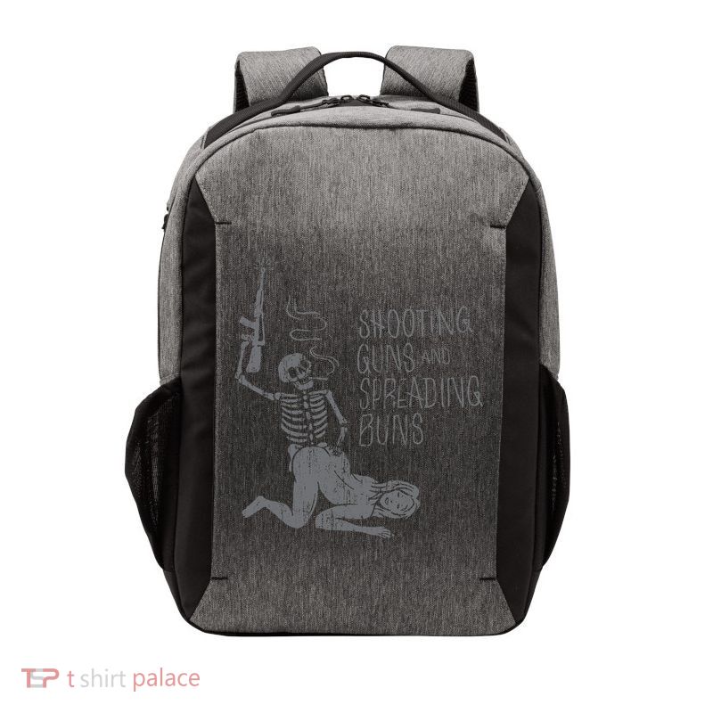 Shooting Guns And Spreading Buns Tees Vector Backpack