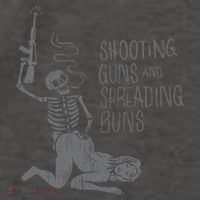 Shooting Guns And Spreading Buns Tees Vector Backpack
