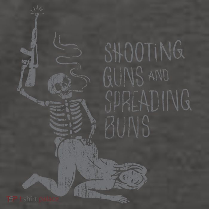 Shooting Guns And Spreading Buns Tees Vector Backpack