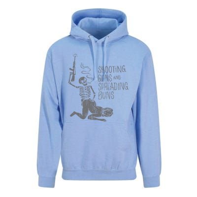 Shooting Guns And Spreading Buns Tees Unisex Surf Hoodie