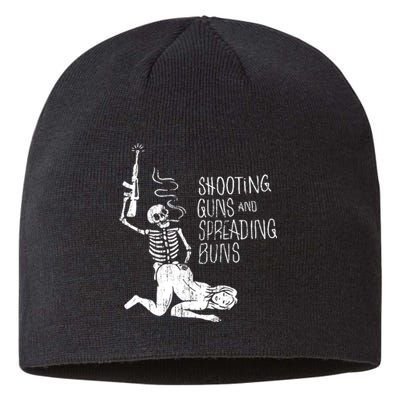 Shooting Guns And Spreading Buns Tees Sustainable Beanie