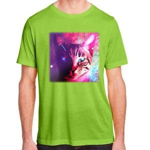 Spacy Galaxy Alien Cat Adult ChromaSoft Performance T-Shirt