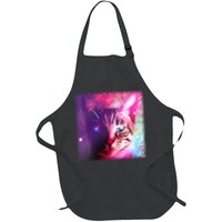 Spacy Galaxy Alien Cat Apron