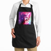 Spacy Galaxy Alien Cat Apron
