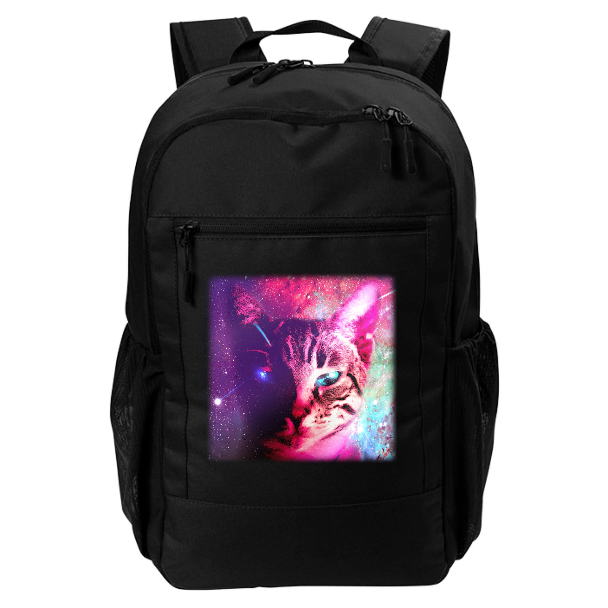 Spacy Galaxy Alien Cat Backpack