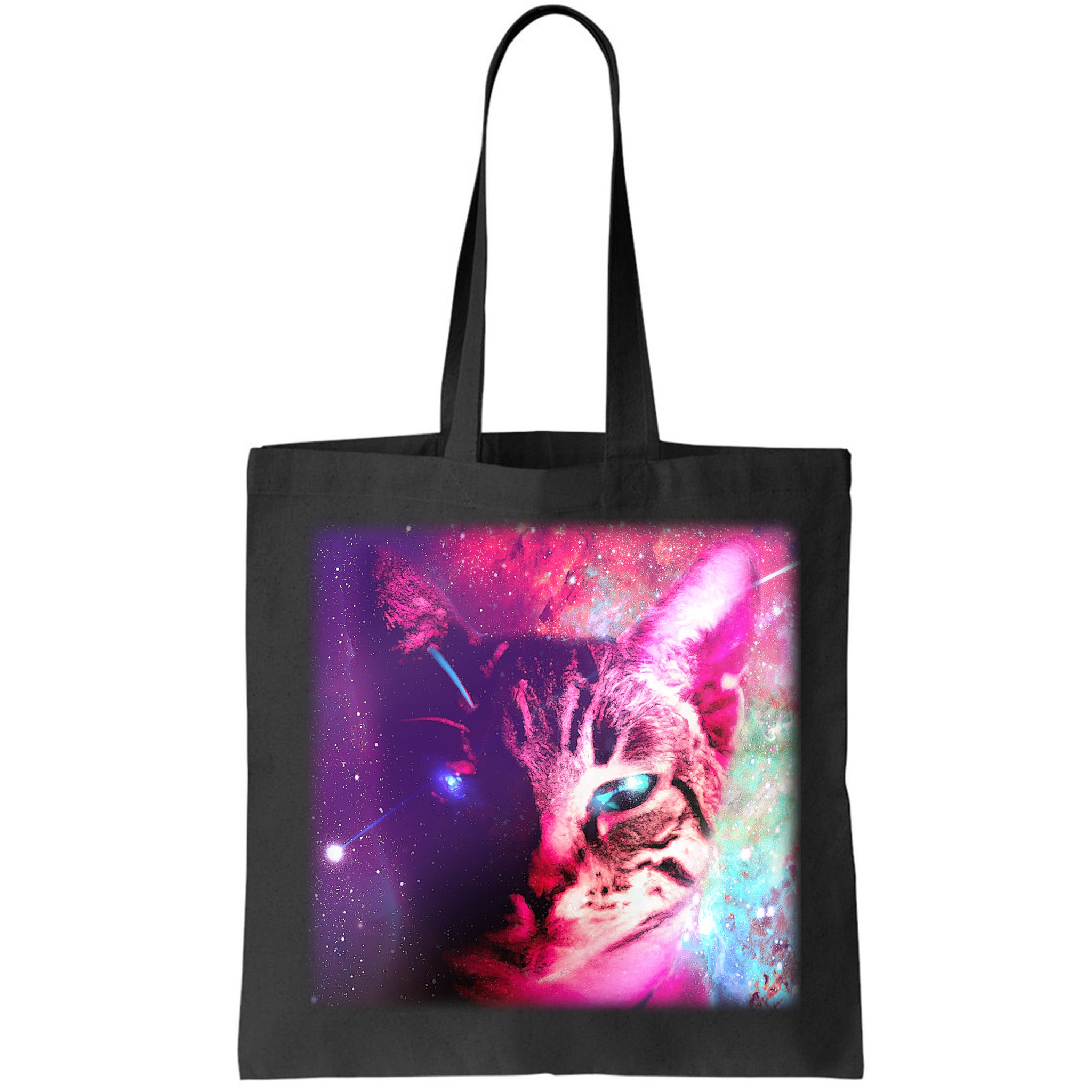 Spacy Galaxy Alien Cat Bag