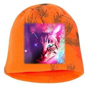 Spacy Galaxy Alien Cat Kati - Camo Knit Beanie