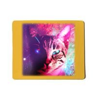 Spacy Galaxy Alien Cat Mousepad