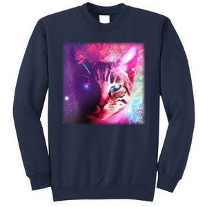 Spacy Galaxy Alien Cat Sweatshirt