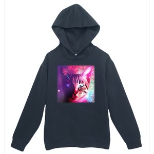 Spacy Galaxy Alien Cat Urban Pullover Hoodie