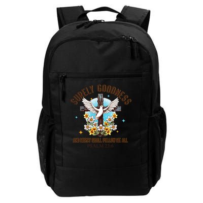 Surely Goodness And Mercy Shall Follow Me - Psalm 23:6 Backpack