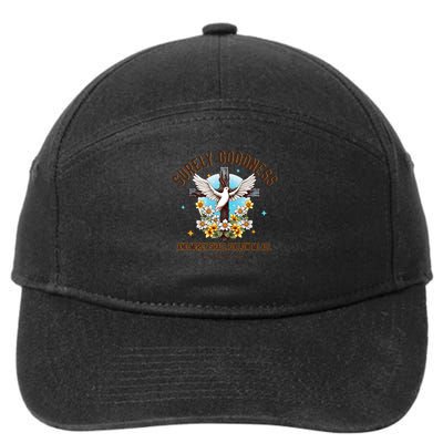 Surely Goodness And Mercy Shall Follow Me - Psalm 23:6 7-Panel Snapback Hat