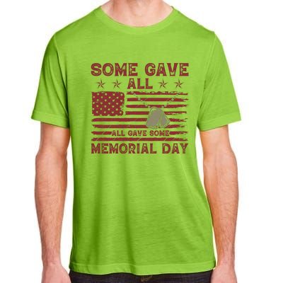 Some Gave All Memorial Day Tribute Adult ChromaSoft Performance T-Shirt