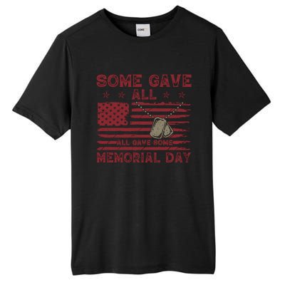 Some Gave All Memorial Day Tribute Tall Fusion ChromaSoft Performance T-Shirt