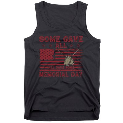 Some Gave All Memorial Day Tribute Tank Top