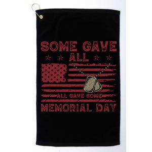 Some Gave All Memorial Day Tribute Platinum Collection Golf Towel