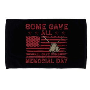 Some Gave All Memorial Day Tribute Microfiber Hand Towel