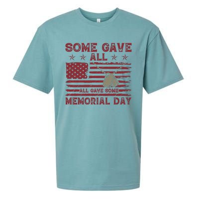 Some Gave All Memorial Day Tribute Sueded Cloud Jersey T-Shirt