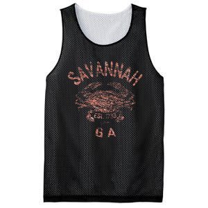 Savannah Ga Atlantic Blue Crab Mesh Reversible Basketball Jersey Tank