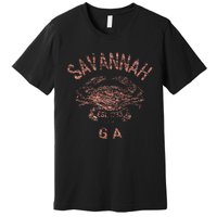 Savannah Ga Atlantic Blue Crab Premium T-Shirt