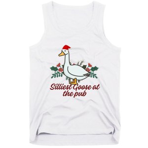 Silliest Goose At The Pub Merry Christmas Tank Top