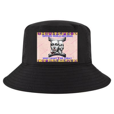 Stylish Gemini And Wine Season Design Premium Cool Comfort Performance Bucket Hat