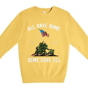 Some Gave All, Memorial Day Premium Crewneck Sweatshirt