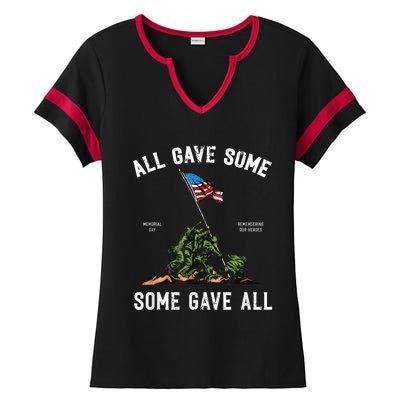 Some Gave All, Memorial Day Ladies Halftime Notch Neck Tee