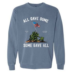 Some Gave All, Memorial Day Garment-Dyed Sweatshirt